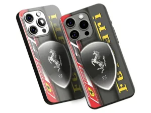 Ferrari Coque Silicone Smartphone Toucher Luxe Premium